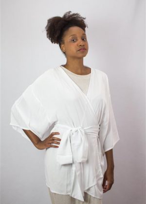 Kimono Curto Branco