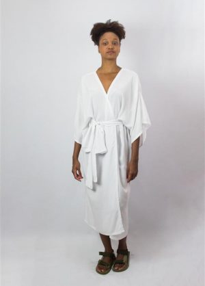Kimono Longo Branco