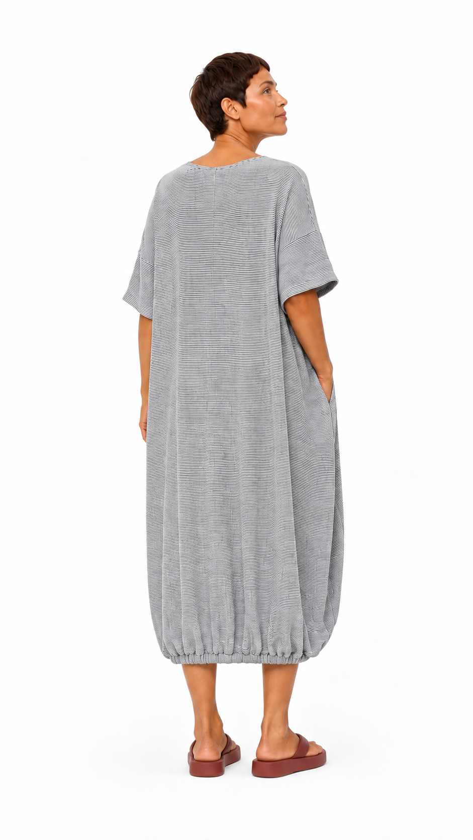 Vestido Balone Listrinhas - Imagem 3